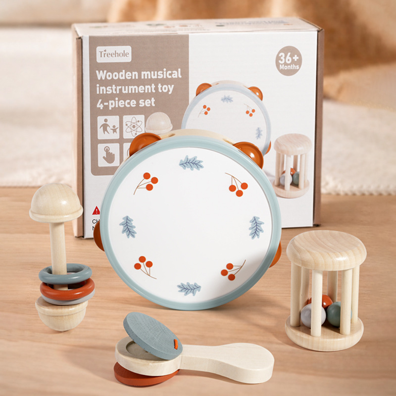 Baby Rattle Toy Set - Mainan Kerincingan Tepuk Tangan Anak Usia