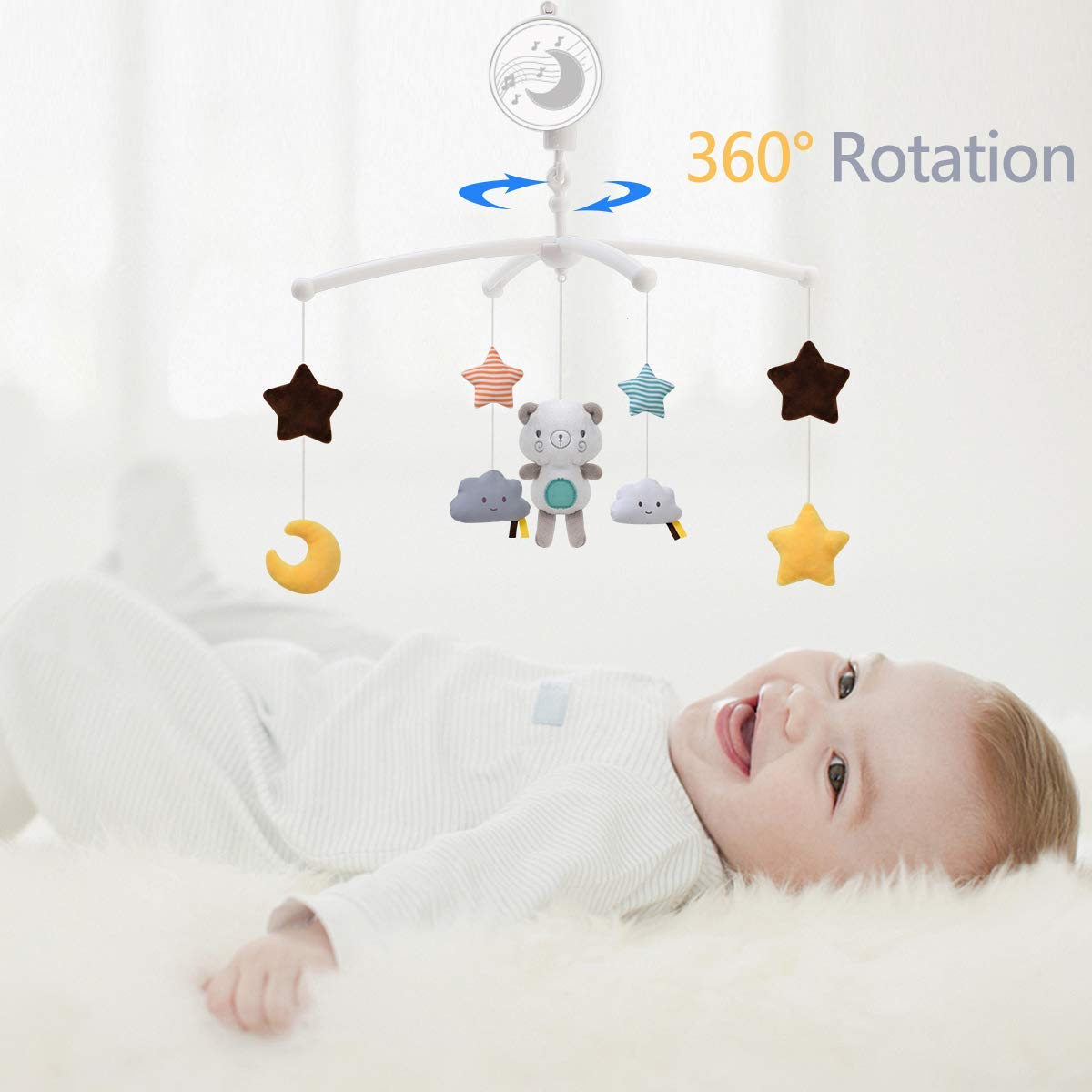 Bayi ponsel tempat tidur bayi  - Baby Rattle Toy Set ulasan dan harga