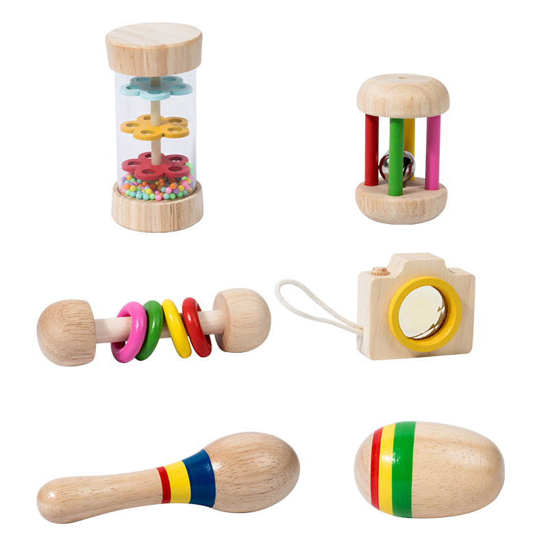 6 buah set permainan kerincing - Baby Rattle Toy Set ulasan dan harga