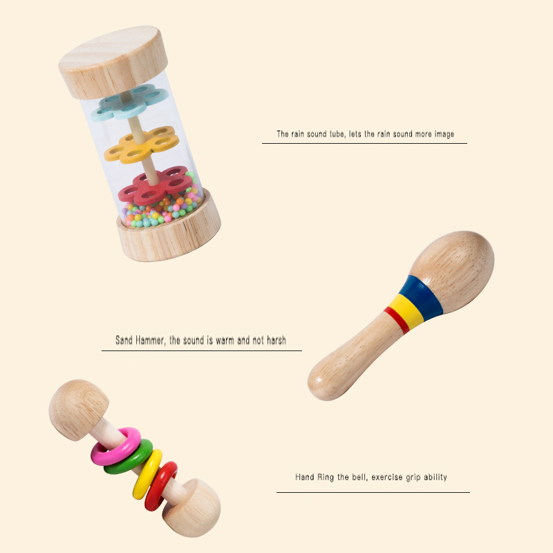 6 buah set permainan kerincing - Baby Rattle Toy Set ulasan dan harga