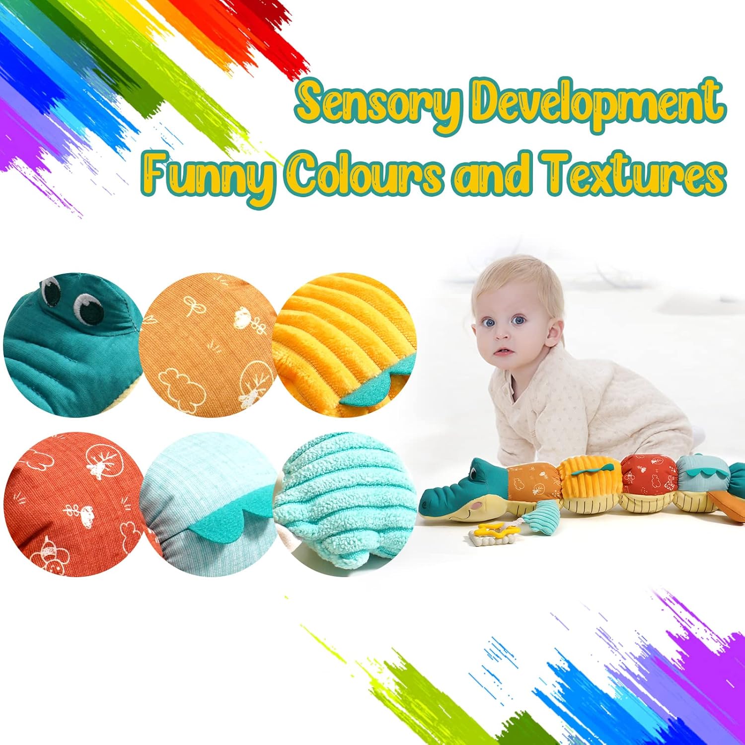 Mainan Waktu Perut 0-24 Bulan  - Baby Rattle Toy Set ulasan dan harga